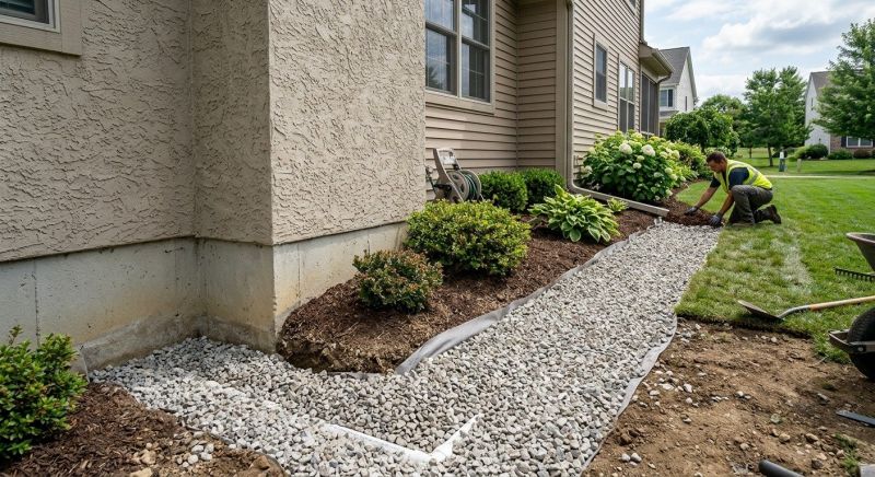 French Ditch Installation in Tuscaloosa, AL