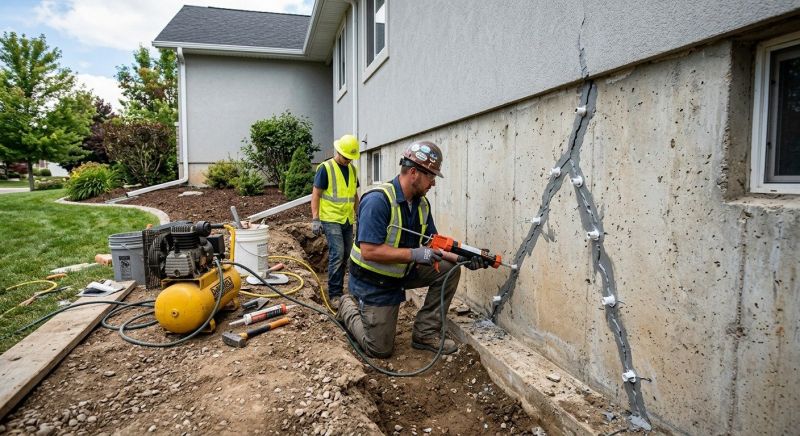 Structural Crack Repair in Columbus, OH